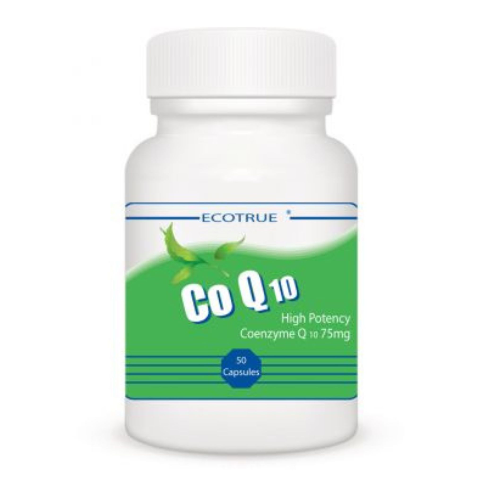 Co Q 10 Coenzyme Q-10 75 mg. 50 Capsules